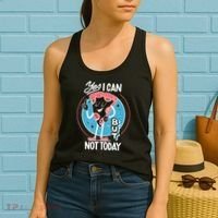 Yes I Can But Not Today Pizza Women's Tank Top thumb 2