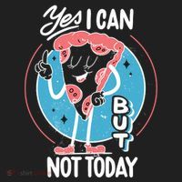 Yes I Can But Not Today Pizza Golf Towel thumb 3