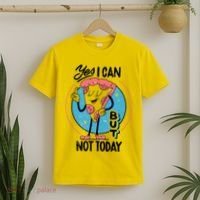 Yes I Can But Not Today Pizza T-Shirt thumb 2