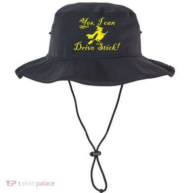 Yes I Can Drive Stick Funny Witch Bucket Hat