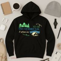 Yes I Do Have A Retirement Plan I Plan On Camping Hoodie thumb 3