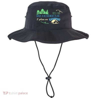 Yes I Do Have A Retirement Plan I Plan On Camping Bucket Hat