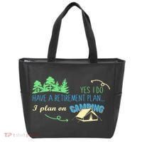 Yes I Do Have A Retirement Plan I Plan On Camping Tote Bag thumb 0