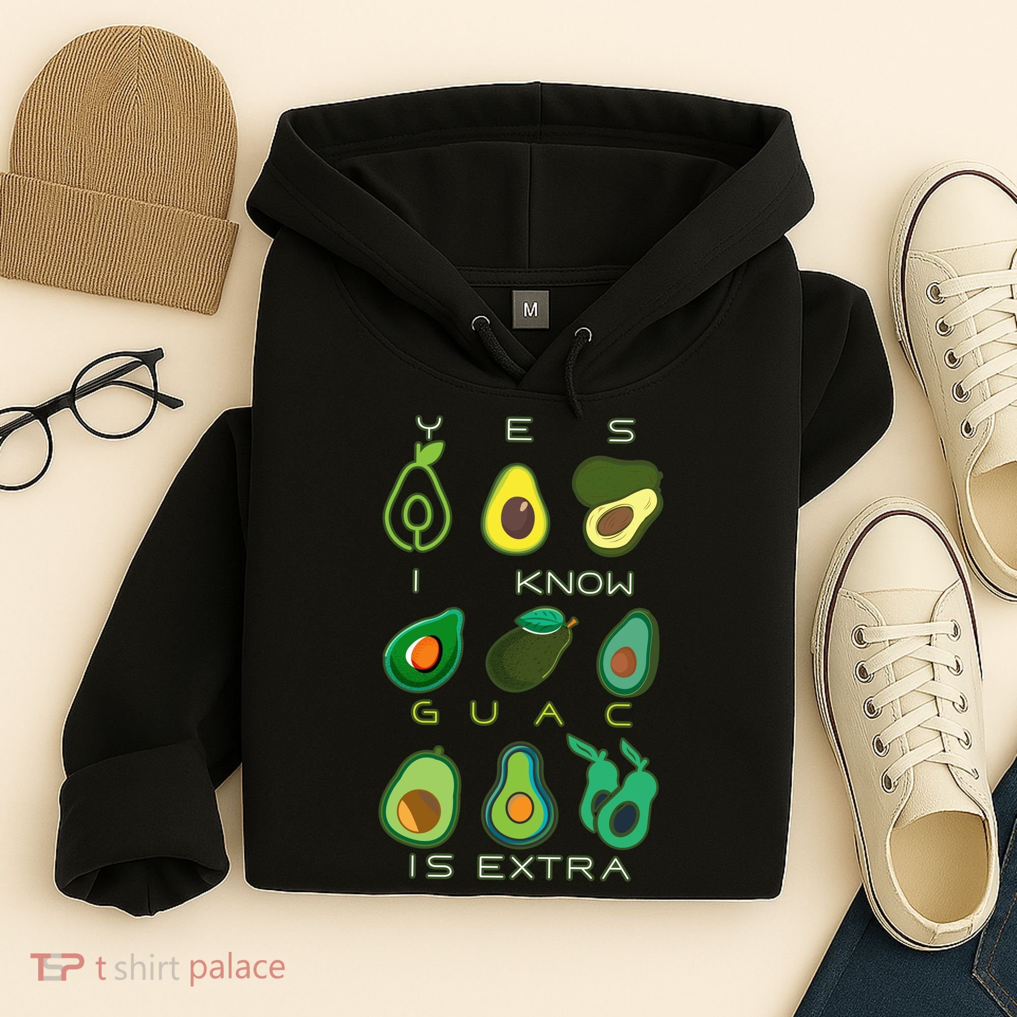Yes I Know Guac Is Extra Hoodie