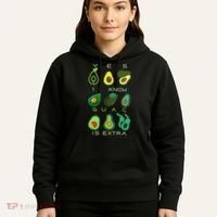 Yes I Know Guac Is Extra Hoodie thumb 5