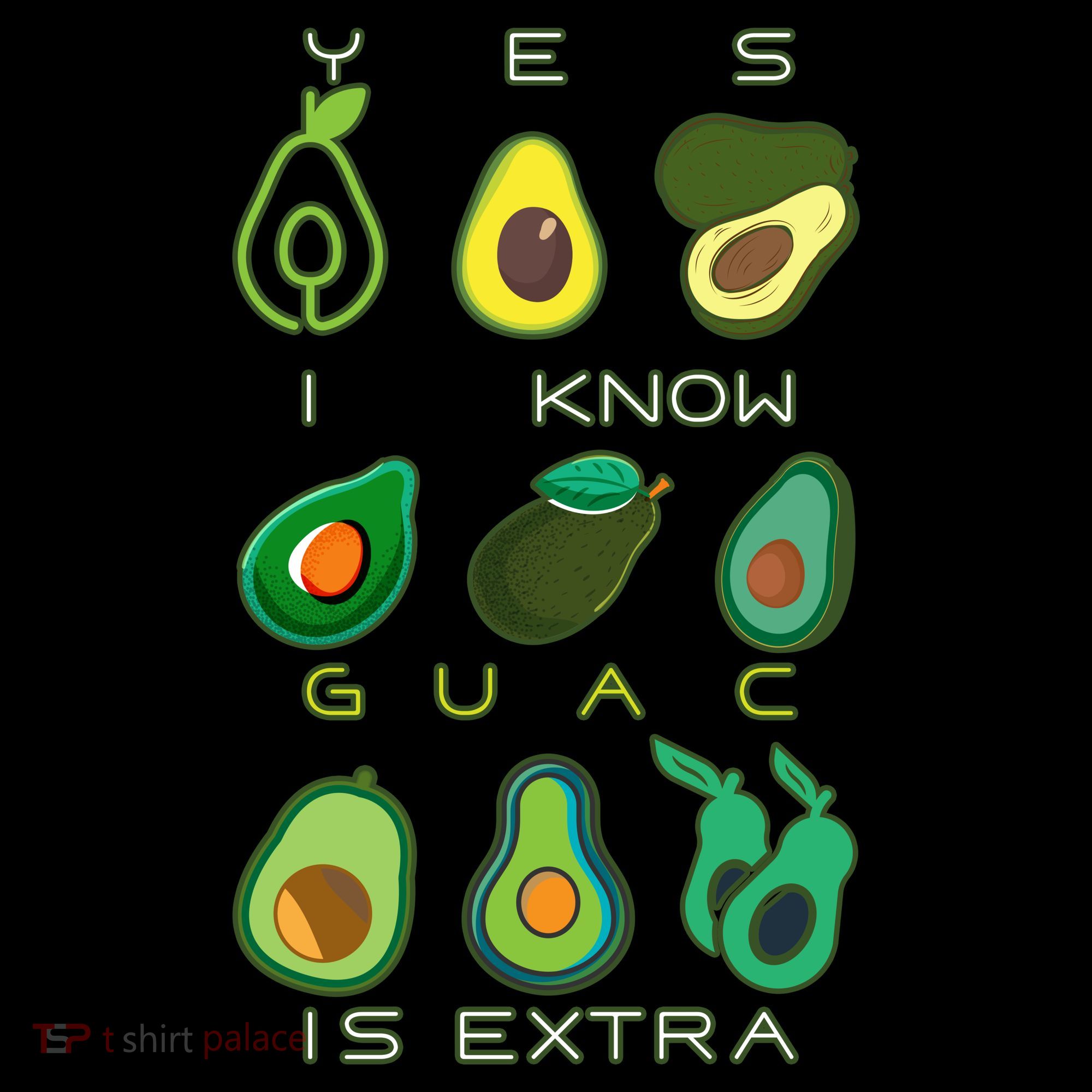 Yes I Know Guac Is Extra Long Sleeve Shirt