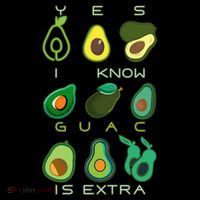 Yes I Know Guac Is Extra Women's Tank Top thumb 5