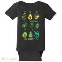 Yes I Know Guac Is Extra Baby Bodysuit thumb 0