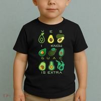 Yes I Know Guac Is Extra Toddler T-Shirt thumb 2