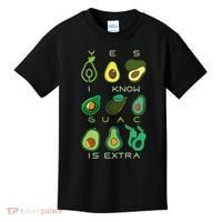 Yes I Know Guac Is Extra Kids T-Shirt thumb 0