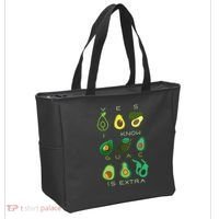 Yes I Know Guac Is Extra Tote Bag thumb 2