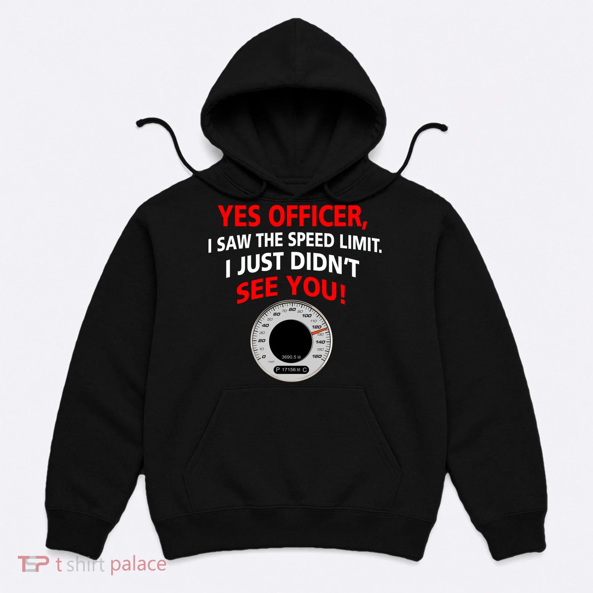 Yes I Seen The Speed Limit Officer Hoodie