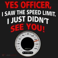 Yes I Seen The Speed Limit Officer Tote Bag thumb 4