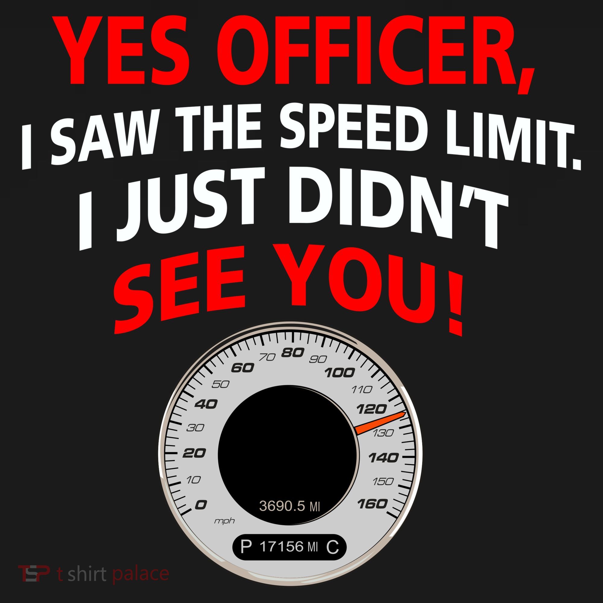 Yes I Seen The Speed Limit Officer Tote Bag