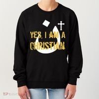 Yes I'm A Nasarani (Christian) Arabic Letter N Women's Sweatshirt thumb 0