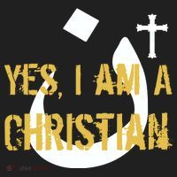 Yes I'm A Nasarani (Christian) Arabic Letter N Women's Sweatshirt thumb 2