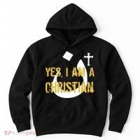Yes I'm A Nasarani (Christian) Arabic Letter N Hoodie thumb 0