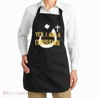 Yes I'm A Nasarani (Christian) Arabic Letter N Apron thumb 2