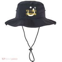 Yes I'm A Nasarani (Christian) Arabic Letter N Bucket Hat thumb 0