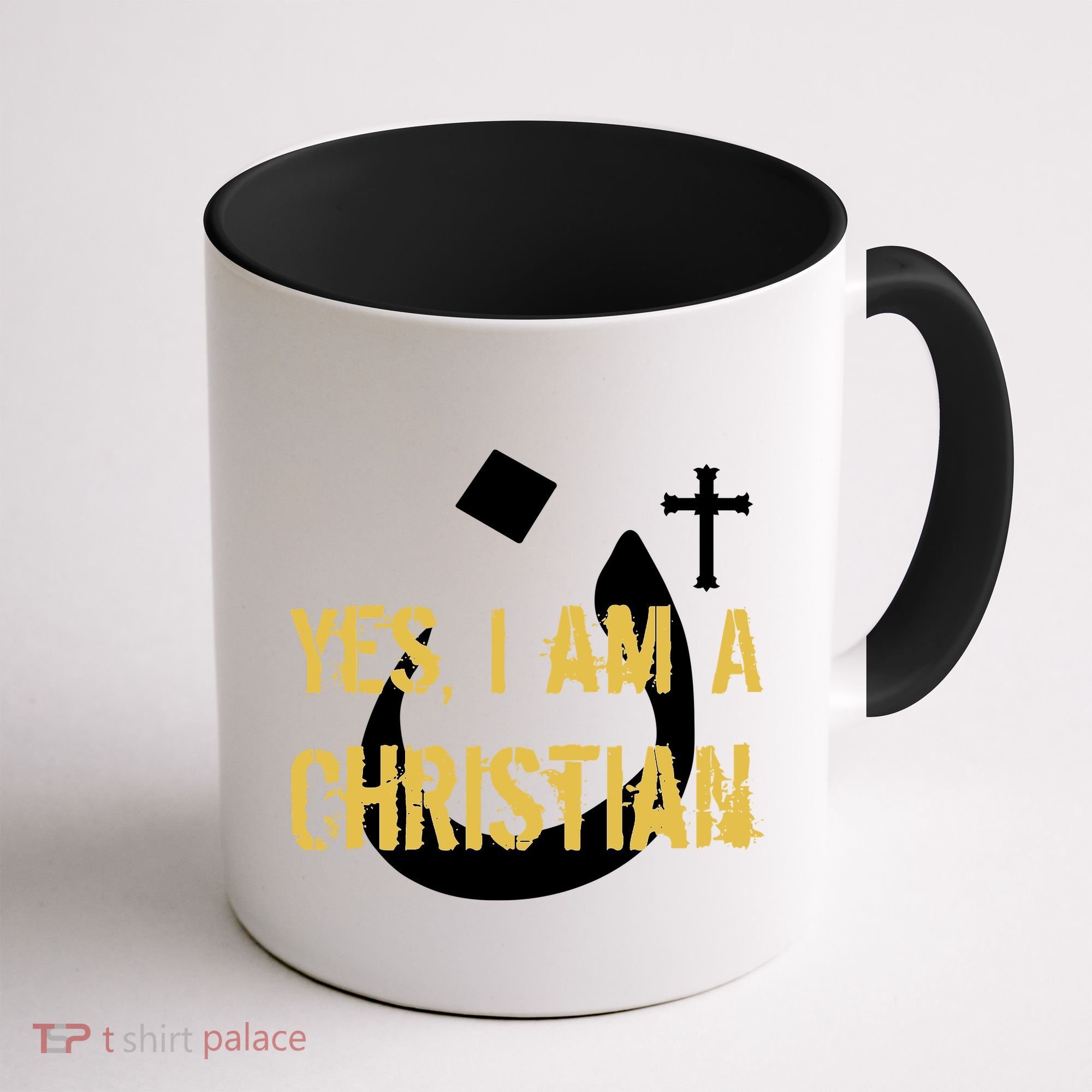 Yes I'm A Nasarani (Christian) Arabic Letter N Coffee Mug