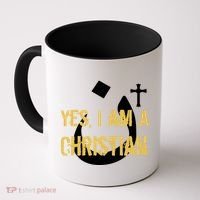 Yes I'm A Nasarani (Christian) Arabic Letter N Coffee Mug thumb 0
