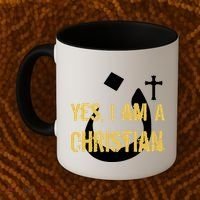 Yes I'm A Nasarani (Christian) Arabic Letter N Coffee Mug thumb 2