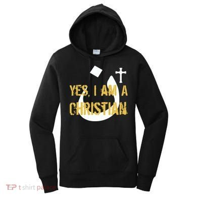 Yes I'm A Nasarani (Christian) Arabic Letter N Women's Hoodie