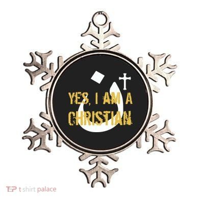 Yes I'm A Nasarani (Christian) Arabic Letter N Ornament