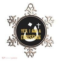 Yes I'm A Nasarani (Christian) Arabic Letter N Ornament thumb 0