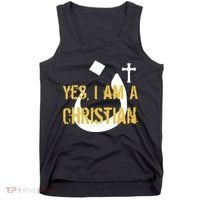Yes I'm A Nasarani (Christian) Arabic Letter N Tank Top thumb 0