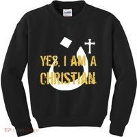 Yes I'm A Nasarani (Christian) Arabic Letter N Kids Sweatshirt thumb 0