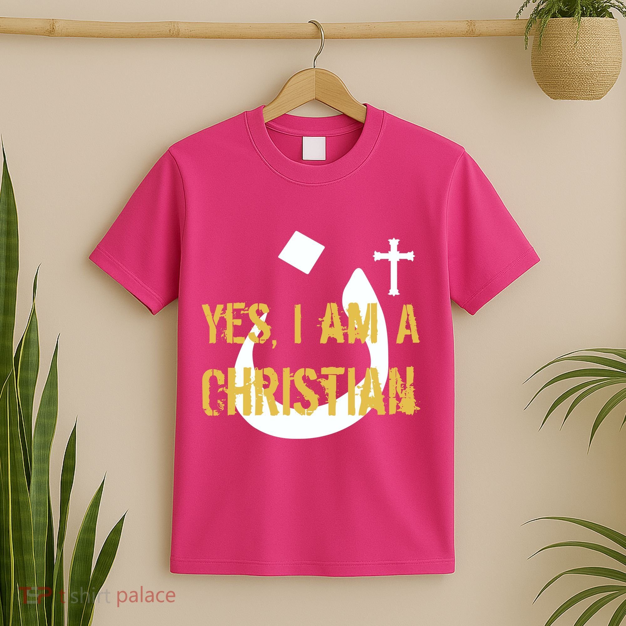 Yes I'm A Nasarani (Christian) Arabic Letter N T-Shirt