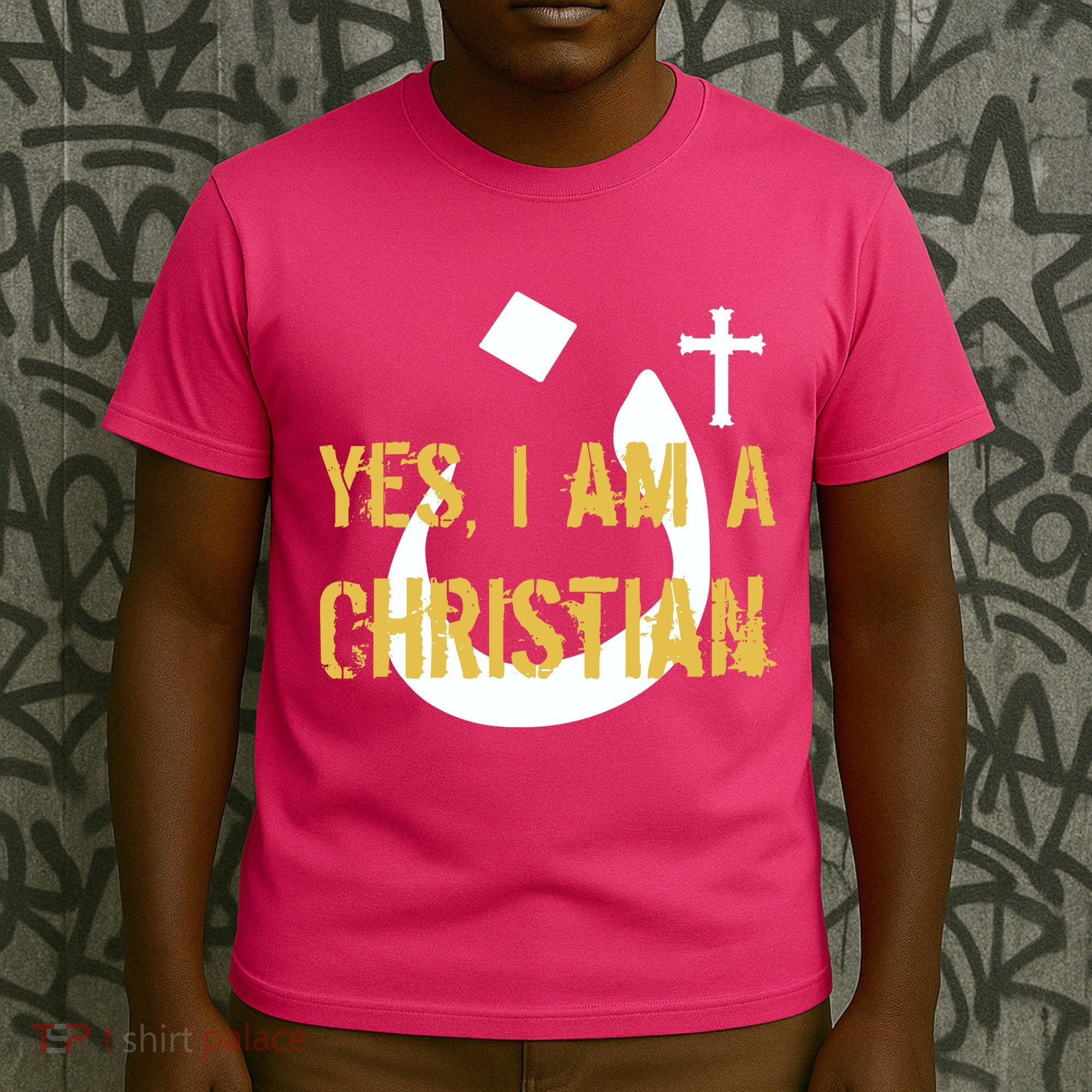 Yes I'm A Nasarani (Christian) Arabic Letter N T-Shirt