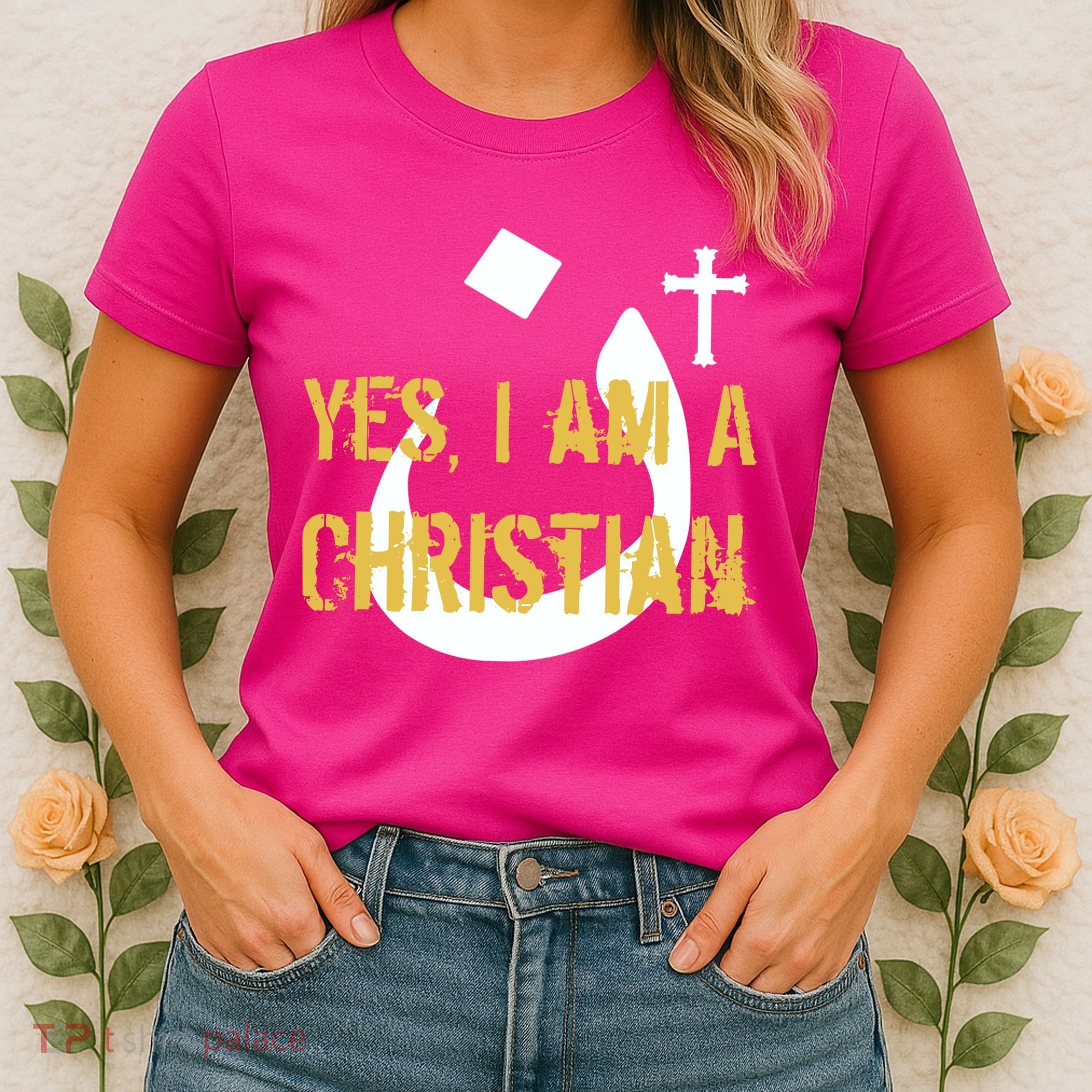 Yes I'm A Nasarani (Christian) Arabic Letter N Women's T-Shirt
