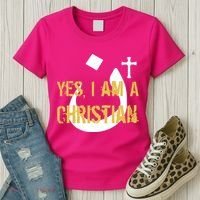 Yes I'm A Nasarani (Christian) Arabic Letter N Women's T-Shirt thumb 3