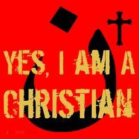 Yes I'm A Nasarani (Christian) Arabic Letter N Santa Hat thumb 1