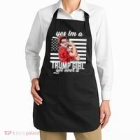 Yes I'm A Trump Girl Get Over It Apron thumb 2