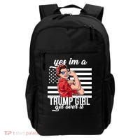 Yes I'm A Trump Girl Get Over It Backpack thumb 0