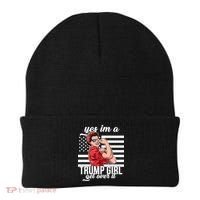 Yes I'm A Trump Girl Get Over It Beanie thumb 0