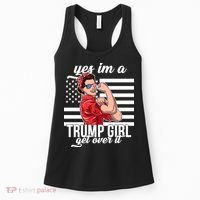 Yes I'm A Trump Girl Get Over It Women's Tank Top thumb 0