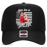 Yes I'm A Trump Girl Get Over It Hat thumb 0