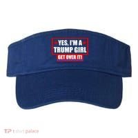 Yes I'm a Trump Girl Get Over It Republican Visor thumb 0