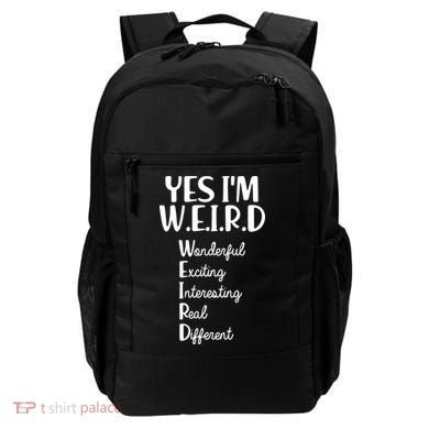 Yes I'm WEIRD Backpack