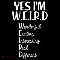 Yes I'm WEIRD Women's Tank Top thumb 5