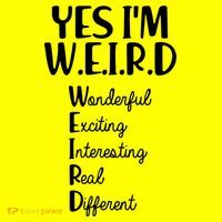 Yes I'm WEIRD Kids Long Sleeve Shirt thumb 2