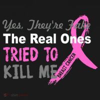 Yes They're Are Fake The Real Ones Tried To Kill Me Sweatshirt thumb 3