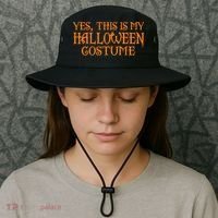 Yes This Is My Halloween Costume Bucket Hat thumb 3