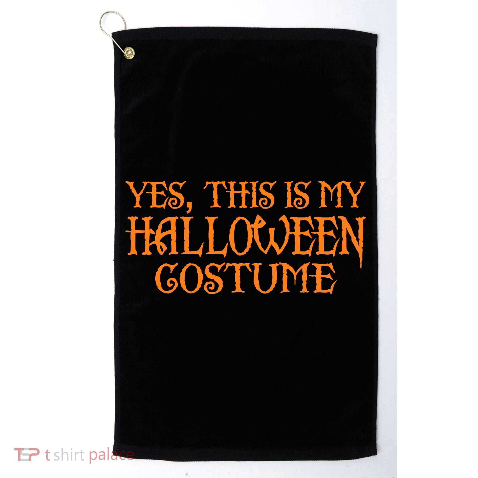 Yes This Is My Halloween Costume Golf Towel