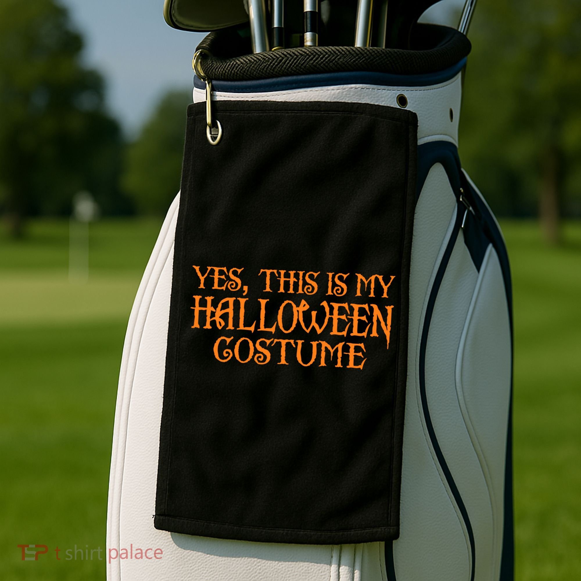 Yes This Is My Halloween Costume Golf Towel