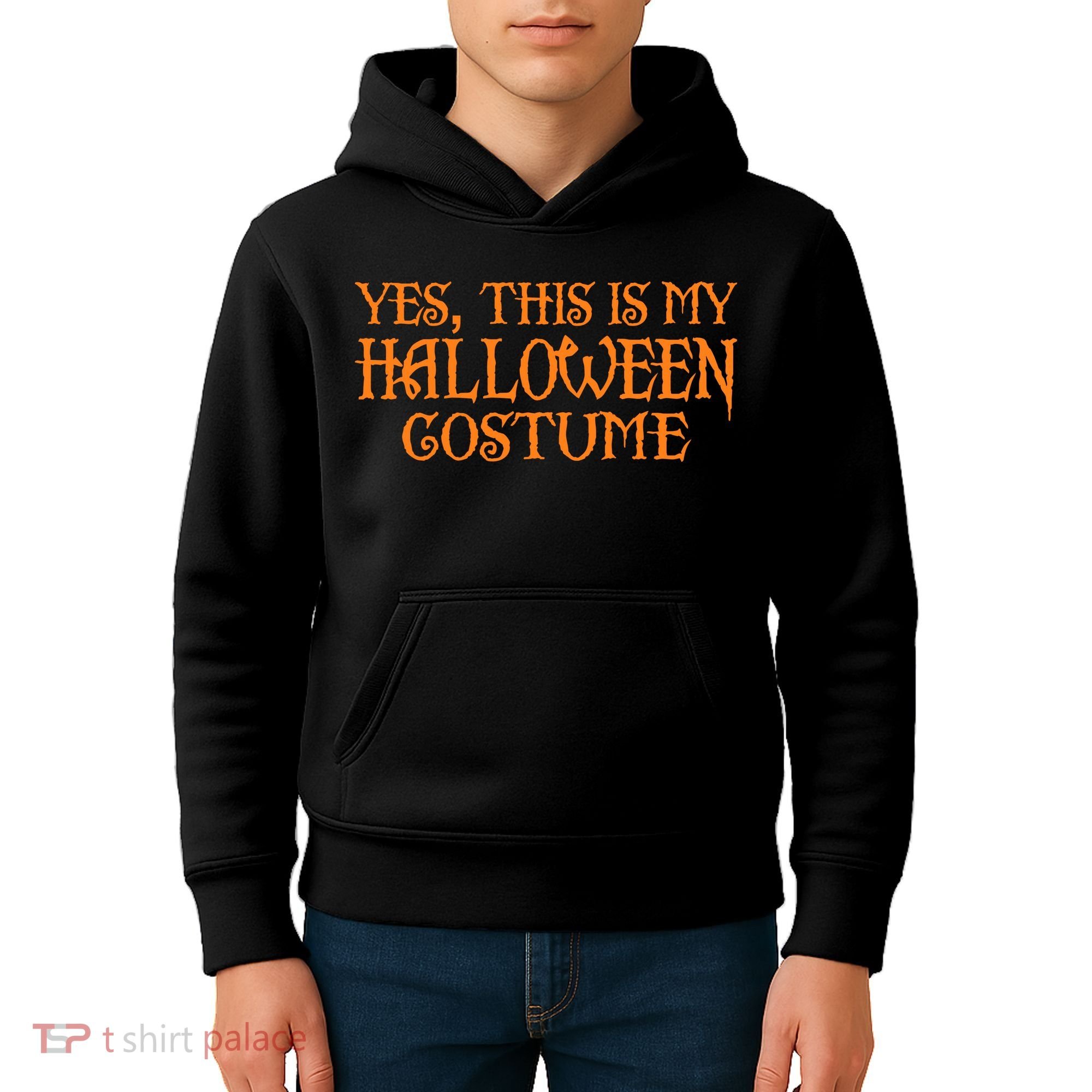 Yes This Is My Halloween Costume Kids Hoodie